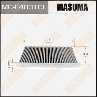 MC-E4031CL_фильтр салона! 333x165x30, угольный Opel Corsa C 1.0/1.2/1.4/1.8/1.3CDTi/1.7Di/DTi 00> фото