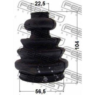 Пыльник шрус внутренний комплект 56.5x104x22.5 фото