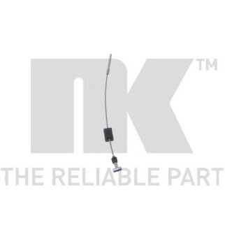 Трос стояночного тормоза передний / FORD Courier,Fiesta-IV, Ka, Puma,MAZDA 121 95~08 фото