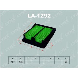 Фильтр воздушный LYNXauto LA1292 фото