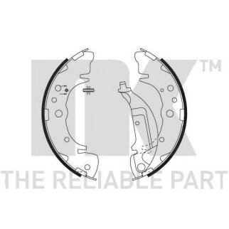 Колодки тормозные NK 2734666 фото