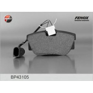 Колодки тормозные задние к-кт Fenox BP43105 фото