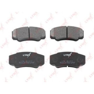 Колодки тормозные задние дисковые к-кт LYNXauto BD-2217 фото