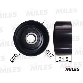 Ролик ручейкового ремня MILES AG03074 фото
