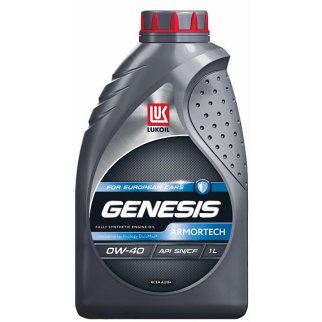 Масло моторное ЛУКОЙЛ GENESIS Armortech 0W40 1л фото