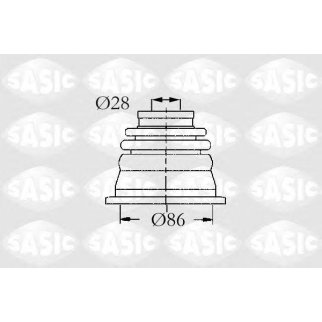Пыльник ШРУСа SASIC 4003464 фото