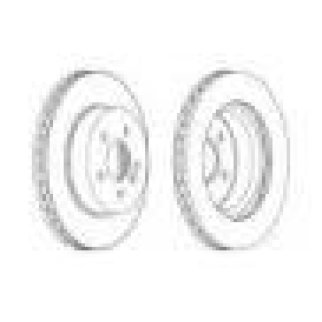 Диск тормозной передний MB W163 FERODO DDF1036C фото