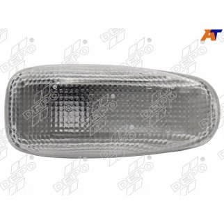 Повторитель на крыло белый DEPO 440-1403N-UE-C фото