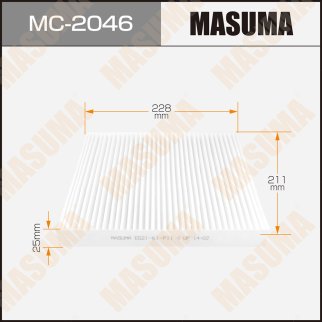Фильтр салона Masuma MC-2046 фото