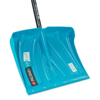 Лопата снеговая пластиковая 460х335х1300мм мет.черенок PALISAD фото 5