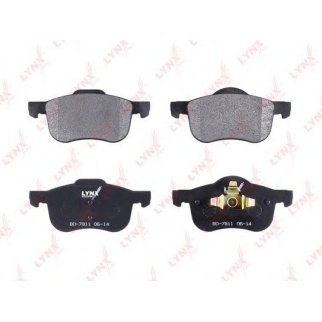 Колодки тормозные передние к-кт LYNXauto BD-7811 фото