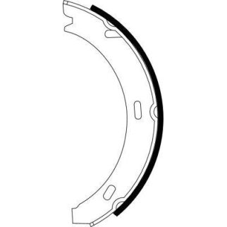 Колодки ручного тормоза к-кт MINTEX MFR255 фото