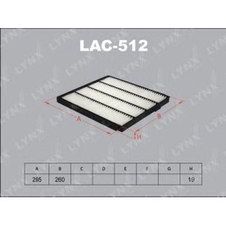 Фильтр салона LYNXauto LAC-512 фото