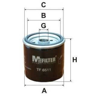 Фильтр масляный M-Filter _TF6511 фото