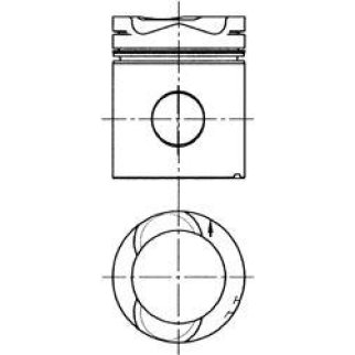 Поршень Kolbenschmidt 91 639 600 фото