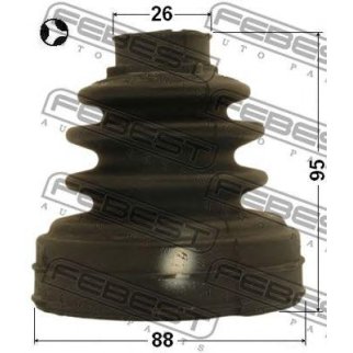 Пыльник ШРУСа внутр. пер FEBEST 2115-CA220LHT фото