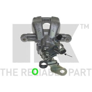 Суппорт тормозной задний левый (однопоршневой) / FIAT Grande Punto,Punto,OPEL Corsa-D 05~ фото