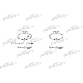 Колодки тормозные дисковые задн FORD: SCORPIO I 85-94, SCORPIO I седан 86-94, SCORPIO I универсал 88-94 фото