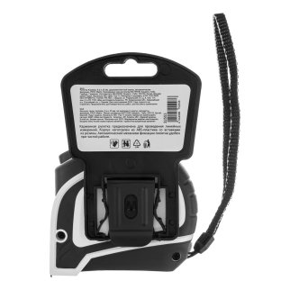 Рулетка Autostop, 8 м х 25 мм, двухкомпонентный корпус, автоматическая фиксация, PRO// Matrix фото 1