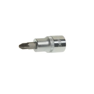 Насадка-вставка с битой Pozidrive PZ3&quot; 1/2&quot; 22мм L=60мм ЭВРИКА фото