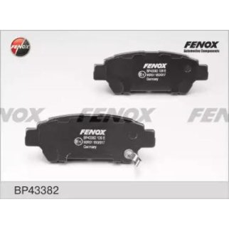 Колодки тормозные задние дисковые к-кт Fenox BP43382 фото