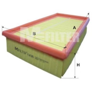 Фильтр воздушный M-Filter K498 фото