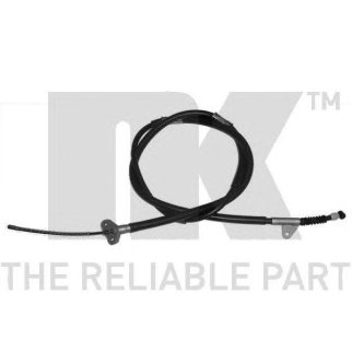 Трос стояночного тормоза задний левый / TOYOTA Avensis (дисковые тормоза) 97~01 фото