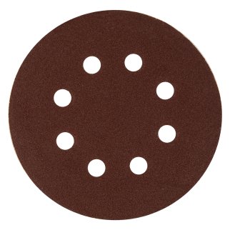Круг абразивный на ворс. подложке под &quot;липучку&quot; перфорированный P220 125мм 5шт MATRIX фото
