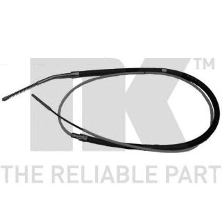 Трос стояночного тормоза задний левый,правый / BMW 3 (E30) (барабанные тормоза) 82~91 фото