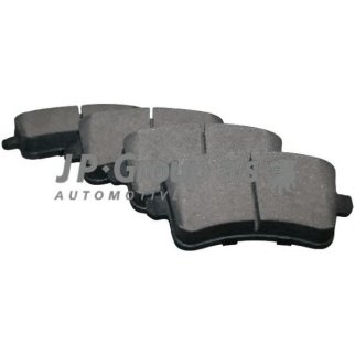 Колодки тормозные задние дисковые к-кт JP Group 1163706810 фото