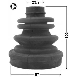 Пыльник ШРУСа FEBEST 1015-J200T фото 2