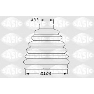 SAS1900004_к-кт пыльника ШРУСа наружного! Citroen Jumper 244 02> фото