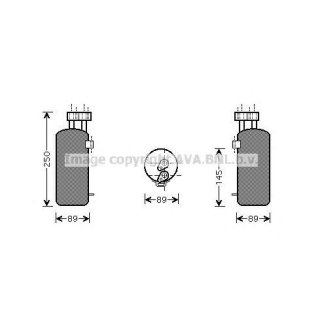 Осушитель системы кондиционирования AVA RTD330 фото