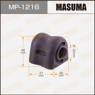 Втулка переднего стабилизатора Masuma MP-1216 фото