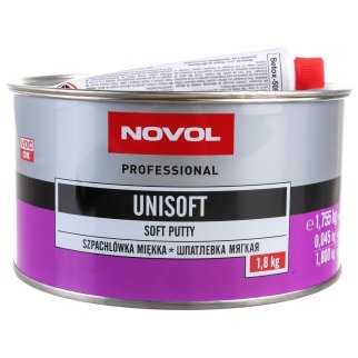 Шпатлевка NOVOL UNISOFT мягкая 1,8кг. фото