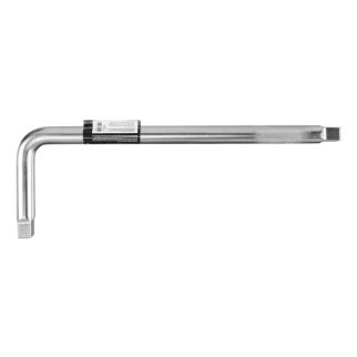 Вороток 3/4" 450мм Г-образный матовый хром DENZEL фото 7