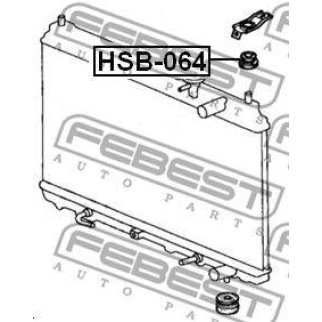 Подушка радиатора FEBEST HSB-064 фото
