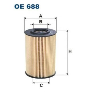 Фильтр масляный FILTRON OE 688 фото