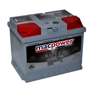 Аккумуляторная батарея MACPOWER 6СТ 62 обр.242х175х190 Турция фото