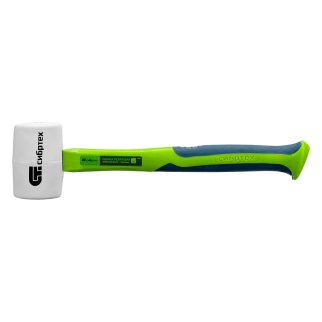 СИБРТЕХ 11167 Киянка резиновая, 450 г,белая резина, фибергласовая рукоятка. фото 5