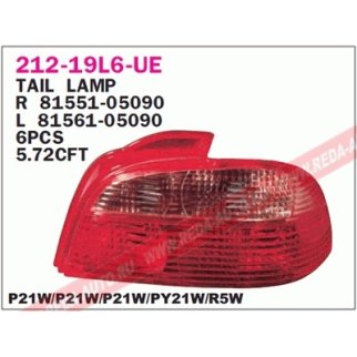 Фонарь задний лев TOYOTA: AVENSIS 01-02 фото