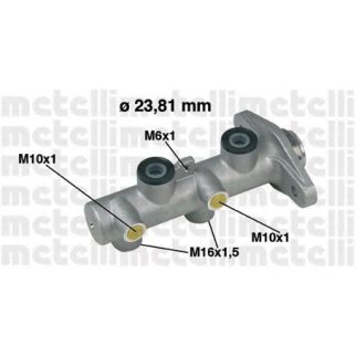 Цилиндр тормозной главный metelli 05-0349 фото