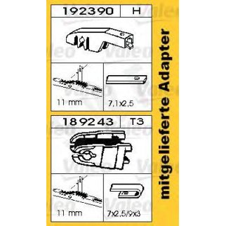 Щетка стеклоочистителя (340mm) SWF фото