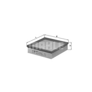 Фильтр воздушный KNECHT LX 220 фото 2