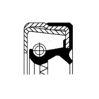 Сальник IVECO MAN ступицы задней (140х170х14мм) CORTECO фото