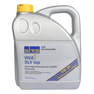 Масло моторное SRS VIVA1 SLV TOP (plus) 5W30 4л синт. фото