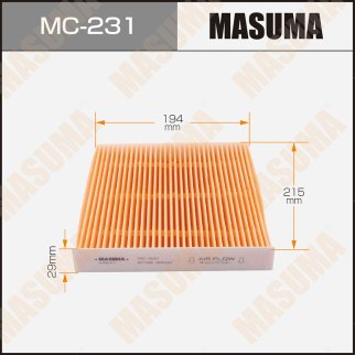 Фильтр салона Masuma MC-231 фото