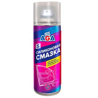 Смазка силиконовая AGA (аэрозоль) 520мл фото