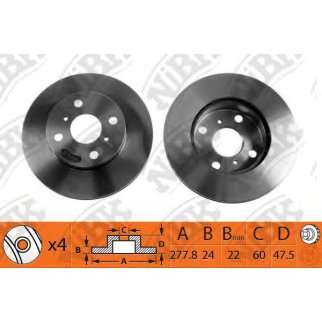 Торм.диск пер. фото