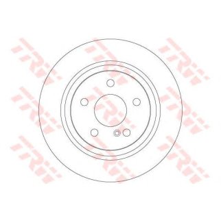 Диск тормозной задний TRW DF6277 фото